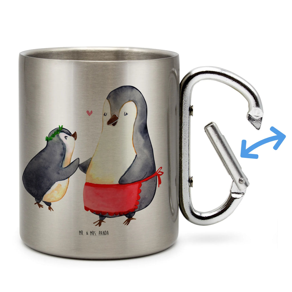 Edelstahlbecher Pinguin mit Kind Tasse, Campingtasse, karabinerbecher, Isolierbecher, Metalltasse, Thermobecher Edelstahl, Karabiner Becher, edelstahl isolierbecher, Thermobecher, Thermo Kaffeebecher, thermotasse, Isolierbecher Edelstahl, Edelstahlbecher, edelstahl thermobecher, Campingbecher, Edelstahl Kaffeebecher, metallbecher, Trinkbecher Edelstahl, wanderbecher, Kaffeebecher Edelstahl, Becher, Edelstahl Trinkbecher, Edelstahltasse, Becher Aus Edelstahl, Trinkbecher Metall, Reisebecher, edelstahl reisebecher, karabiner tasse, Muttertag, Vatertag, Mama, Papa, Oma, Opa, Familie, Schwester, Bruder, Geschenk, Mutter, Mutti, Mami, Geburststag