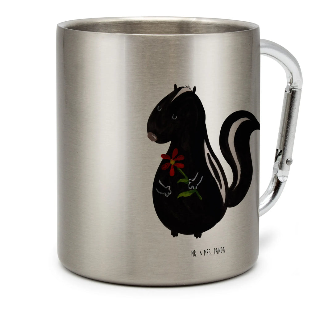Stainless steel mug skunk flower Tasse, Karabiner Becher, Becher Aus Edelstahl, thermotasse, Thermobecher, Edelstahl Trinkbecher, Trinkbecher Edelstahl, edelstahl thermobecher, Campingbecher, Reisebecher, edelstahl isolierbecher, Edelstahl Kaffeebecher, Thermobecher Edelstahl, Campingtasse, edelstahl reisebecher, Trinkbecher Metall, Edelstahltasse, Edelstahlbecher, karabinerbecher, Kaffeebecher Edelstahl, Thermo Kaffeebecher, Becher, metallbecher, wanderbecher, Metalltasse, Isolierbecher Edelstahl, karabiner tasse, Isolierbecher, Stinktier, Skunk, Tagträumer, Stinker, Raubtier, Träume, Stinki, Verträumt, Wildtier, Dreams
