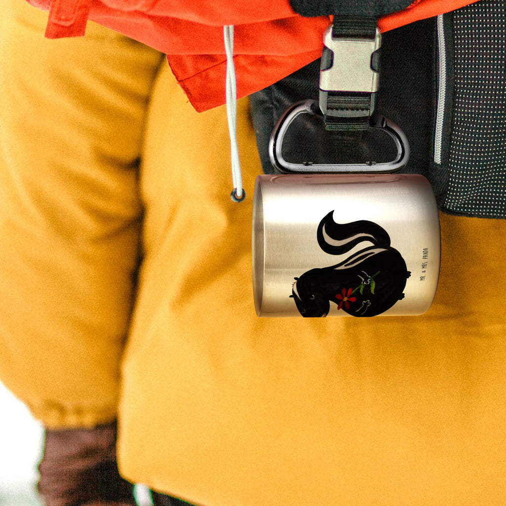 Stainless steel mug skunk flower Tasse, Karabiner Becher, Becher Aus Edelstahl, thermotasse, Thermobecher, Edelstahl Trinkbecher, Trinkbecher Edelstahl, edelstahl thermobecher, Campingbecher, Reisebecher, edelstahl isolierbecher, Edelstahl Kaffeebecher, Thermobecher Edelstahl, Campingtasse, edelstahl reisebecher, Trinkbecher Metall, Edelstahltasse, Edelstahlbecher, karabinerbecher, Kaffeebecher Edelstahl, Thermo Kaffeebecher, Becher, metallbecher, wanderbecher, Metalltasse, Isolierbecher Edelstahl, karabiner tasse, Isolierbecher, Stinktier, Skunk, Tagträumer, Stinker, Raubtier, Träume, Stinki, Verträumt, Wildtier, Dreams