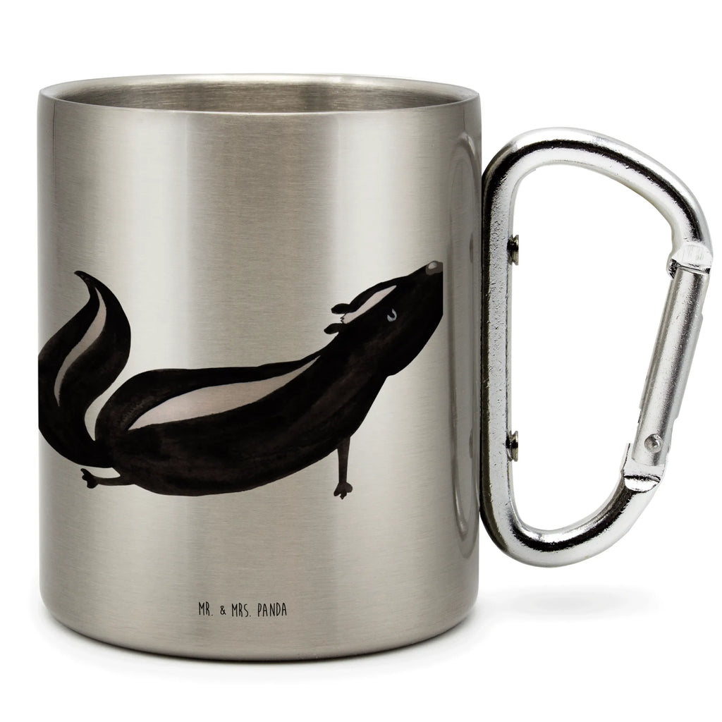 Stainless steel mug skunk yoga Skunk, Live, Predator, Stinky, Yoga, Namaste, Stinker, Love, Laugh, Wild animal