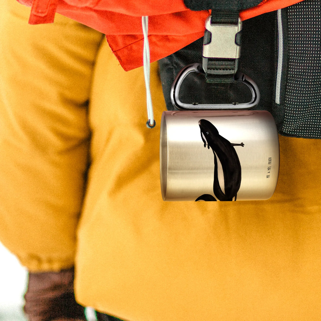 Stainless steel mug skunk yoga Skunk, Live, Predator, Stinky, Yoga, Namaste, Stinker, Love, Laugh, Wild animal