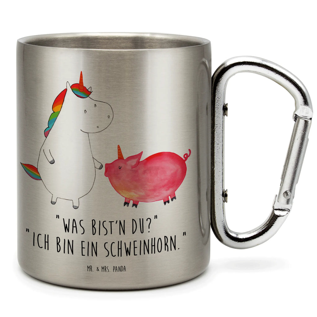 Stainless steel mug unicorn Pig unicorn, unicorns, Pighorn, girlfriend gift, Friendship, Unicorn, girlfriend present, funny, piggy, Pig, Pigcorn, piggycorn