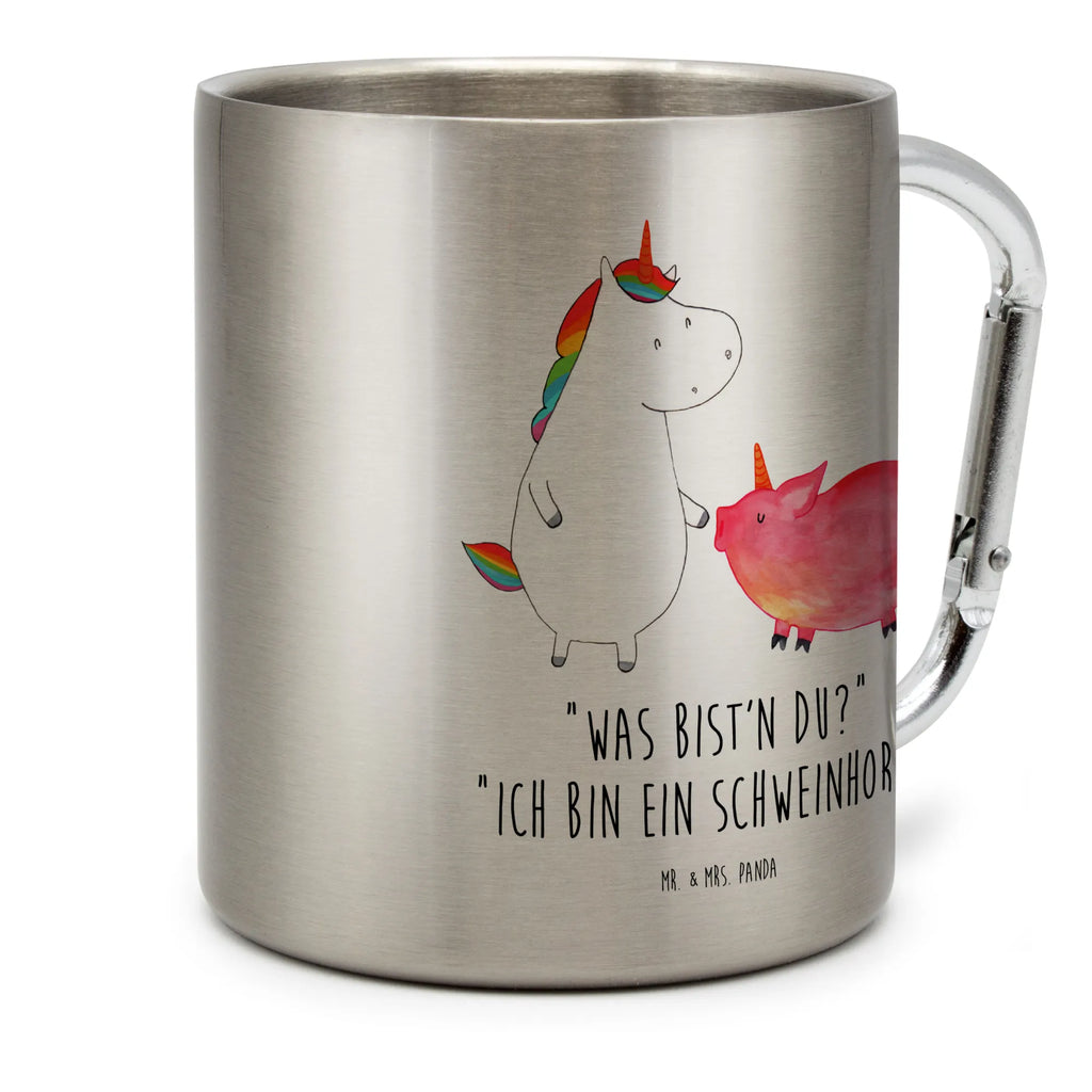 Stainless steel mug unicorn Pig unicorn, unicorns, Pighorn, girlfriend gift, Friendship, Unicorn, girlfriend present, funny, piggy, Pig, Pigcorn, piggycorn