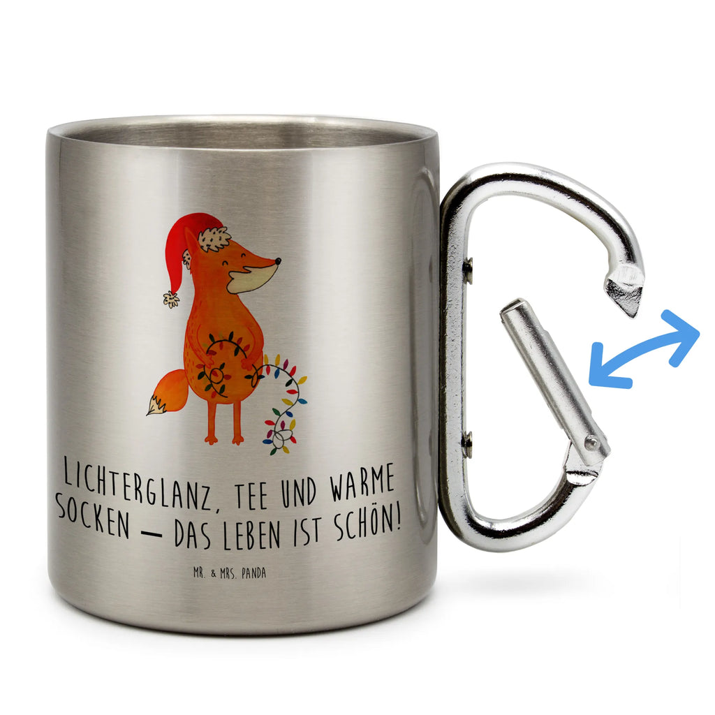 Kubek ze stali nierdzewnej lis Boże Narodzenie wanderbecher, Becher, Trinkbecher Edelstahl, Karabiner Becher, Tasse, Edelstahltasse, thermotasse, metallbecher, Trinkbecher Metall, Edelstahl Trinkbecher, Thermobecher Edelstahl, Edelstahlbecher, Edelstahl Kaffeebecher, Campingtasse, karabinerbecher, edelstahl reisebecher, edelstahl thermobecher, Kaffeebecher Edelstahl, Isolierbecher Edelstahl, Becher Aus Edelstahl, Metalltasse, Campingbecher, Isolierbecher, Thermo Kaffeebecher, Reisebecher, Thermobecher, edelstahl isolierbecher, karabiner tasse, Weihnachten, Winter, Weihnachtsdeko, Nikolaus, Advent, Heiligabend, Wintermotiv, Geschenk Weihnachten, Weihnachtszeit, Spruch schön, Füchse, Weihnachtsmann, Fuchs