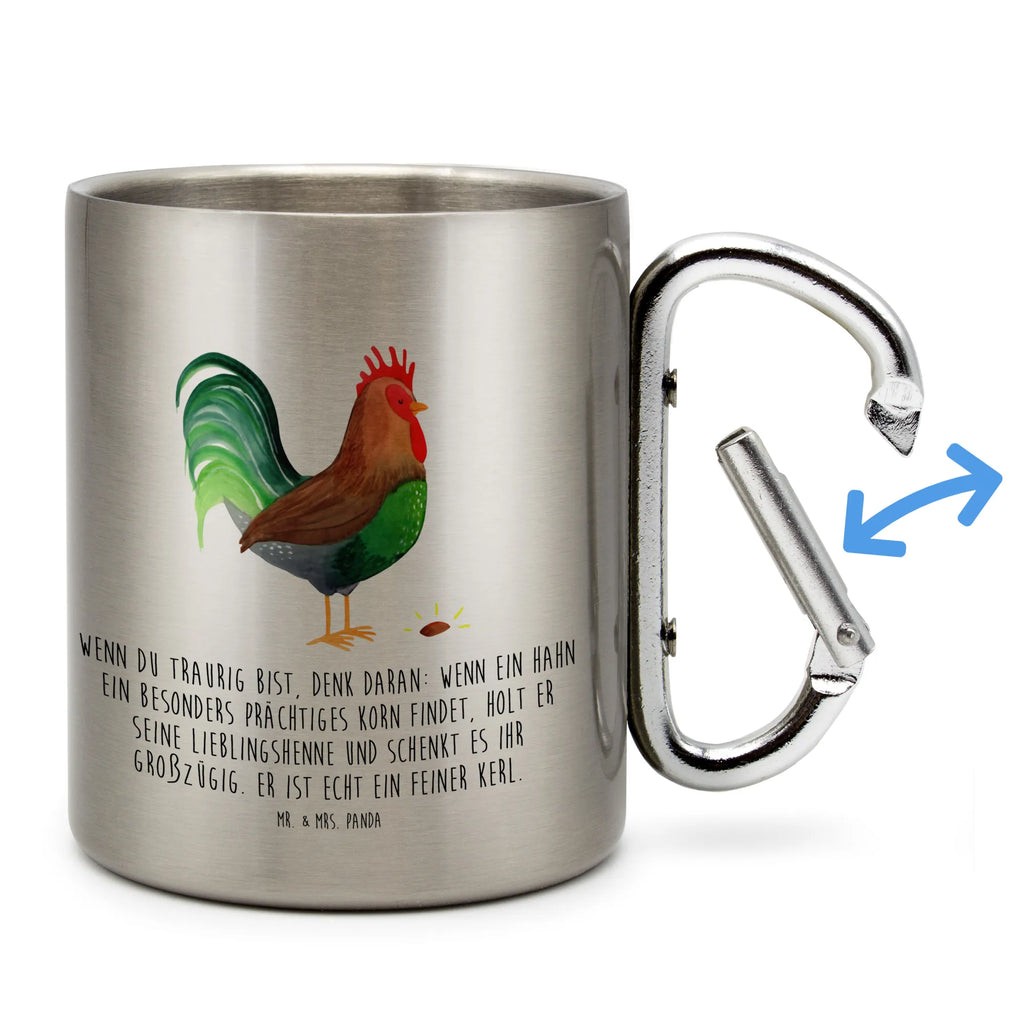 Stainless steel mug Faucet grain farm, farm animals, animals, corn, eggs, hen, nature, cock