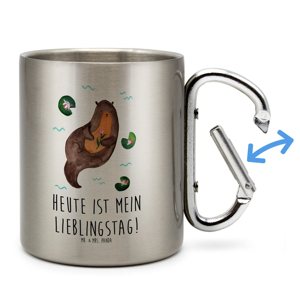 Edelstahlbecher Otter mit Seerose Edelstahl Kaffeebecher, metallbecher, wanderbecher, karabinerbecher, Trinkbecher Metall, Isolierbecher Edelstahl, Isolierbecher, Becher Aus Edelstahl, Edelstahlbecher, edelstahl thermobecher, Thermobecher Edelstahl, Edelstahl Trinkbecher, Kaffeebecher Edelstahl, Reisebecher, Thermobecher, Karabiner Becher, Edelstahltasse, Campingbecher, Tasse, thermotasse, Thermo Kaffeebecher, Becher, karabiner tasse, edelstahl reisebecher, Campingtasse, Trinkbecher Edelstahl, Metalltasse, edelstahl isolierbecher, Otter, Fischotter, Seeotter, Otter Seeotter See Otter