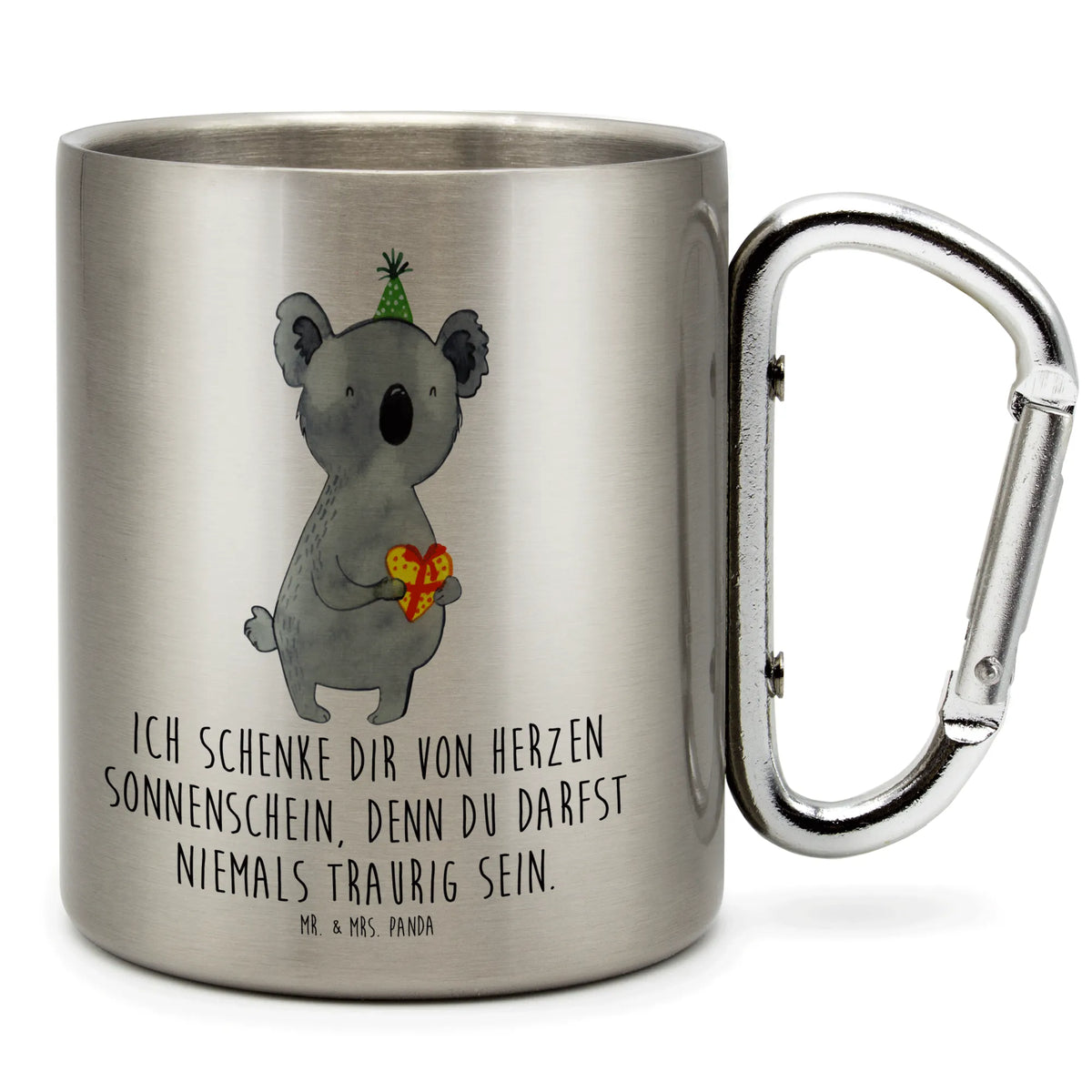 Edelstahlbecher Koala Geschenk karabinerbecher, Teebecher, Reisebecher, Trinkbecher Edelstahl, Campingbecher, Edelstahl-Thermobecher, Campingtasse, isoliertasse, karabiner tasse, thermotasse, Edelstahl-Isolierbecher, edelstahl reisebecher, spruchbecher, Thermobecher Edelstahl, wandertasse, Metallbecher, Kaffeebecher Edelstahl, Trinkbecher Metall, Isolierbecher Edelstahl, Edelstahltasse, Edelstahlbecher, wanderbecher, motivbecher, Isolierbecher, Teetasse, Becher Aus Edelstahl, Thermobecher, Karabiner Becher, Edelstahl Trinkbecher, Koala, Koalabär, Geburtstag, Party, Geschenk