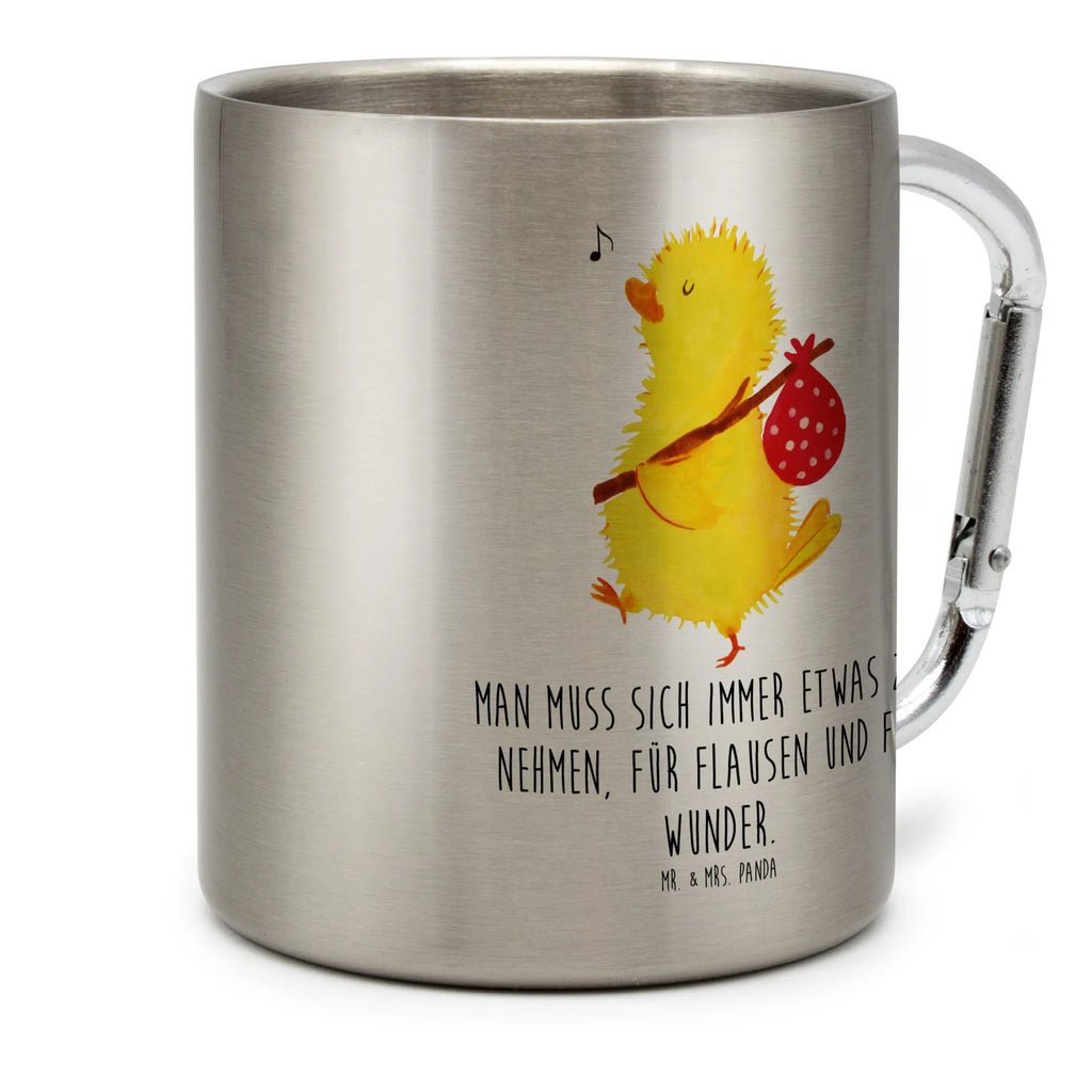 Edelstahlbecher Küken Wanderer Thermobecher, Edelstahlbecher, metallbecher, Metalltasse, Reisebecher, Edelstahl Kaffeebecher, Karabiner Becher, Isolierbecher, Campingtasse, edelstahl reisebecher, Becher, Kaffeebecher Edelstahl, Tasse, Edelstahltasse, wanderbecher, Trinkbecher Edelstahl, thermotasse, Thermobecher Edelstahl, karabiner tasse, Thermo Kaffeebecher, Becher Aus Edelstahl, Isolierbecher Edelstahl, edelstahl isolierbecher, Trinkbecher Metall, Edelstahl Trinkbecher, edelstahl thermobecher, karabinerbecher, Campingbecher, Ostern, Osterdeko, Osterhase, Osternest, Ostergeschenke, Geschenke zu Ostern, Ostern Geschenk, Ostergeschenke Kinder, Ostern Kinder, Ostereier, Freude, Backpacker, Grüße, Reisen, Weltenbummler, Frühlingsgefühle, Frohe Ostern, Küken, Osterei, Zeitmanagement, Flausen, Ei, Wunder, Ostergrüße, Liebe Grüße, Zeit