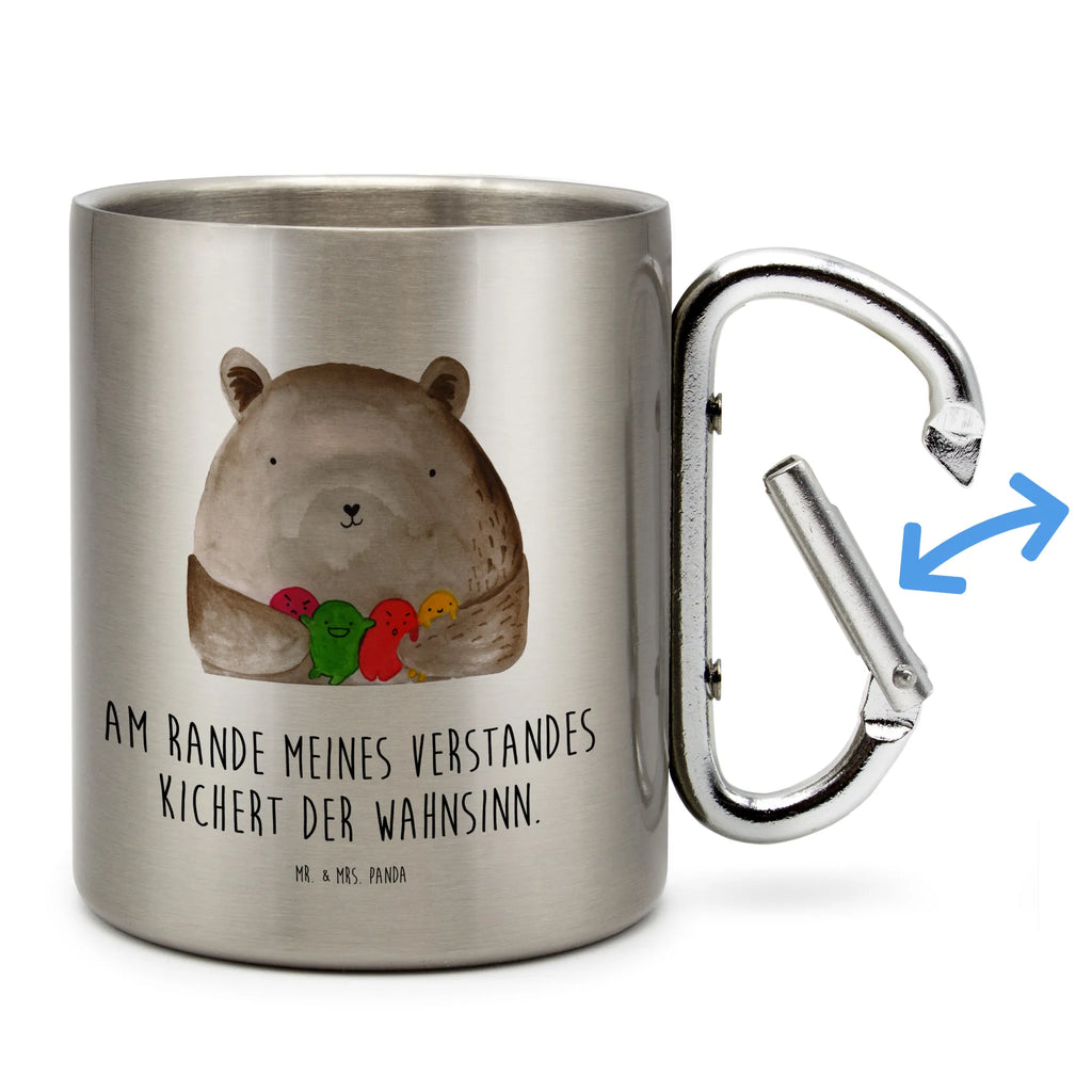 Kubek ze stali nierdzewnej niedźwiedź uczucie Niedźwiedź, Miś, Pluszowy miś