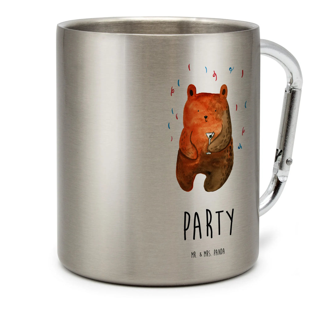 Stainless steel mug bear party karabiner tasse, thermotasse, Edelstahl Kaffeebecher, karabinerbecher, edelstahl isolierbecher, Thermobecher, Metalltasse, Reisebecher, Isolierbecher Edelstahl, wanderbecher, Becher, Edelstahlbecher, Campingbecher, Thermo Kaffeebecher, Thermobecher Edelstahl, Karabiner Becher, Trinkbecher Metall, Becher Aus Edelstahl, Campingtasse, metallbecher, Edelstahltasse, Trinkbecher Edelstahl, Isolierbecher, Kaffeebecher Edelstahl, Tasse, Edelstahl Trinkbecher, edelstahl thermobecher, edelstahl reisebecher, Teddy, Bär, Teddybär, Mitbringsel, Abfeiern, Feiern, Geburtstagsgeschenk, Gute Laune, Geburtstag, Party, Lustig, Geschenk