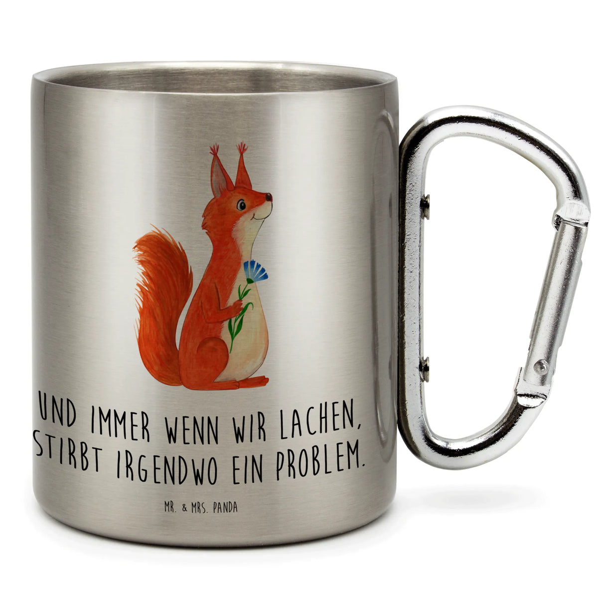 Stainless steel mug Squirrel flower Trinkbecher Metall, thermotasse, Thermobecher Edelstahl, isoliertasse, Campingtasse, Edelstahlbecher, Isolierbecher Edelstahl, Thermobecher, Edelstahl-Thermobecher, Becher Aus Edelstahl, wandertasse, Trinkbecher Edelstahl, edelstahl reisebecher, spruchbecher, Campingbecher, wanderbecher, Kaffeebecher Edelstahl, Edelstahl-Isolierbecher, karabinerbecher, karabiner tasse, motivbecher, Edelstahl Trinkbecher, Isolierbecher, Teetasse, Edelstahltasse, Reisebecher, Teebecher, Metallbecher, Karabiner Becher, Lustige Sprüche, Tiere, Tiermotive, Gute Laune, Spaß, Motivation Sprüche, Eichhörnchen, Spruch Positiv, Spruch Deko, Eichhorn, Lachen, glücklich Spruch, Motivation Bilder