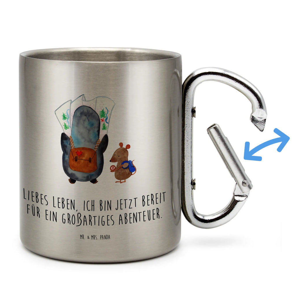 Stainless steel mug Penguin & Mouse Hiker Edelstahlbecher Ohne Plastik, Becher Metall Doppelwandig, Edelstahlbecher Für Tee, Edelstahlbecher Kinder, Edelstahlbecher Mit Henkel, Edelstahlbecher, Lustiger Edelstahlbecher, Edelstahlbecher Nachhaltig, Edelstahlbecher Für Kaffee, Edelstahlbecher Mit Deckel, Edelstahlbecher Büro, Kaffeebecher Edelstahl, Umweltfreundlicher Edelstahlbecher, Edelstahlbecher Mit Gravur, Design Edelstahlbecher, Edelstahlbecher Doppelwandig, Edelstahlbecher Für Unterwegs, Robuster Edelstahlbecher, Isolierbecher Edelstahl, Edelstahlbecher To Go, Edelstahlbecher Camping, Trinkbecher Metall, Edelstahlbecher Schule, Edelstahlbecher Mit Namen, Leichter Edelstahlbecher, Becher Aus Edelstahl, Trinkbecher Edelstahl, Thermobecher Edelstahl, Becher Thermo Edelstahl, Edelstahlbecher Erwachsene, Hochwertiger Edelstahlbecher, Geschenkbecher Edelstahl, Edelstahlbecher Reise, Edelstahlbecher Personalisiert, Edelstahlbecher Outdoor, Pinguin, Ausflug, Roadtrip, Abenteuer, Pinguine, wandern, Wanderlust, Abenteurer