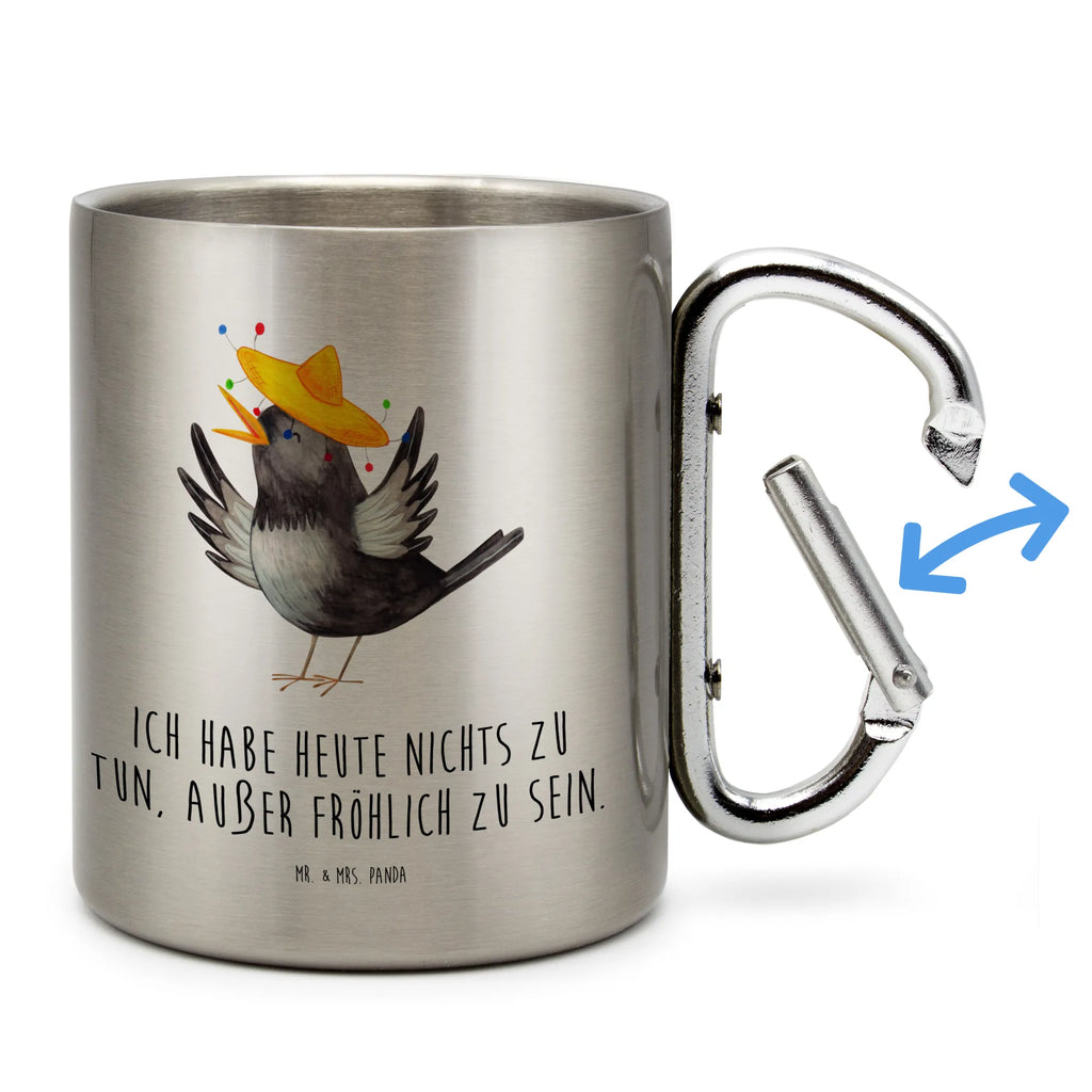 Kubek ze stali nierdzewnej kruk Sombrero Motywy zwierzęce, dobra energia, zabawne powiedzonka, zwierzęta