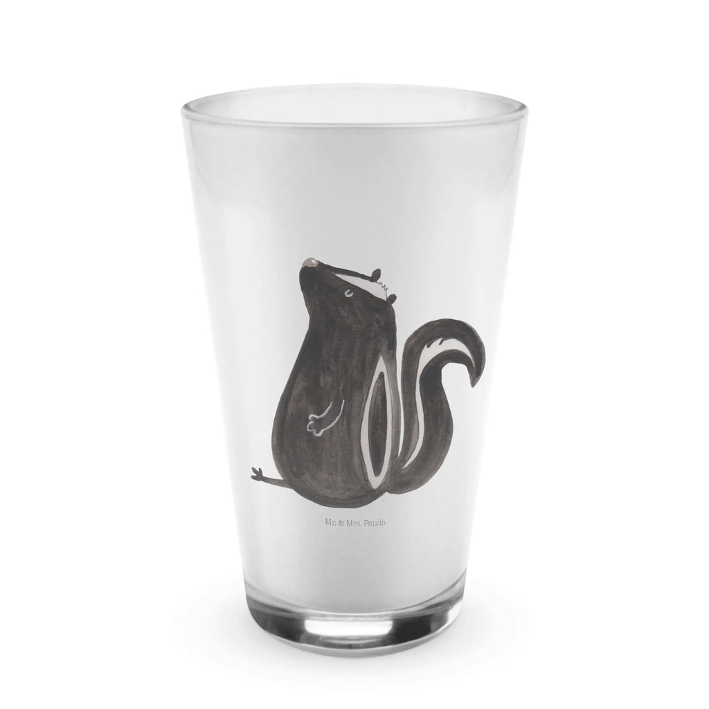 Glass skunk Sit Skunk, skunk, stinker, wild animal, slogan, know-it-all, law, stinky, predator, office