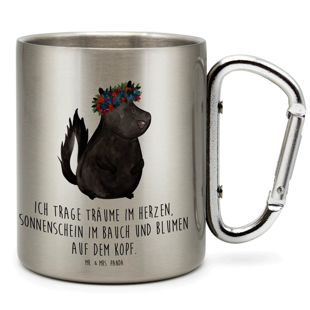 Edelstahlbecher Stinktier Blumenmaedchen edelstahl thermobecher, metallbecher, Isolierbecher, Trinkbecher Edelstahl, Thermobecher Edelstahl, Thermobecher, karabinerbecher, Becher, Trinkbecher Metall, thermotasse, Edelstahlbecher, Campingtasse, Edelstahl Trinkbecher, Edelstahltasse, Becher Aus Edelstahl, Thermo Kaffeebecher, wanderbecher, karabiner tasse, Edelstahl Kaffeebecher, Kaffeebecher Edelstahl, Metalltasse, Tasse, edelstahl isolierbecher, Reisebecher, edelstahl reisebecher, Karabiner Becher, Isolierbecher Edelstahl, Campingbecher, Stinktier, Skunk, Stinki, Wildtier, Stinker, Raubtier, Yoga, Namaste