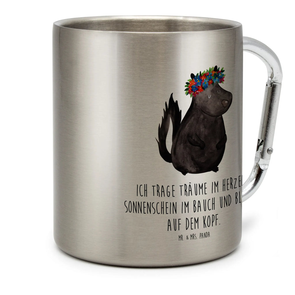 Edelstahlbecher Stinktier Blumenmaedchen edelstahl thermobecher, metallbecher, Isolierbecher, Trinkbecher Edelstahl, Thermobecher Edelstahl, Thermobecher, karabinerbecher, Becher, Trinkbecher Metall, thermotasse, Edelstahlbecher, Campingtasse, Edelstahl Trinkbecher, Edelstahltasse, Becher Aus Edelstahl, Thermo Kaffeebecher, wanderbecher, karabiner tasse, Edelstahl Kaffeebecher, Kaffeebecher Edelstahl, Metalltasse, Tasse, edelstahl isolierbecher, Reisebecher, edelstahl reisebecher, Karabiner Becher, Isolierbecher Edelstahl, Campingbecher, Stinktier, Skunk, Stinki, Wildtier, Stinker, Raubtier, Yoga, Namaste