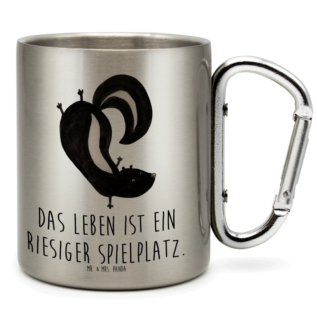 Kubek ze stali nierdzewnej skunks stojka edelstahl reisebecher, Thermobecher Edelstahl, wanderbecher, thermotasse, Edelstahl Trinkbecher, Isolierbecher Edelstahl, Campingtasse, karabiner tasse, karabinerbecher, metallbecher, Karabiner Becher, Reisebecher, Becher Aus Edelstahl, edelstahl isolierbecher, Trinkbecher Metall, Kaffeebecher Edelstahl, edelstahl thermobecher, Becher, Isolierbecher, Tasse, Metalltasse, Edelstahl Kaffeebecher, Thermo Kaffeebecher, Thermobecher, Edelstahltasse, Campingbecher, Trinkbecher Edelstahl, Edelstahlbecher, Stinktier, Skunk, Wildtier, Raubtier, Stinki, Kind, Stinker, Verpielt, Spielplatz