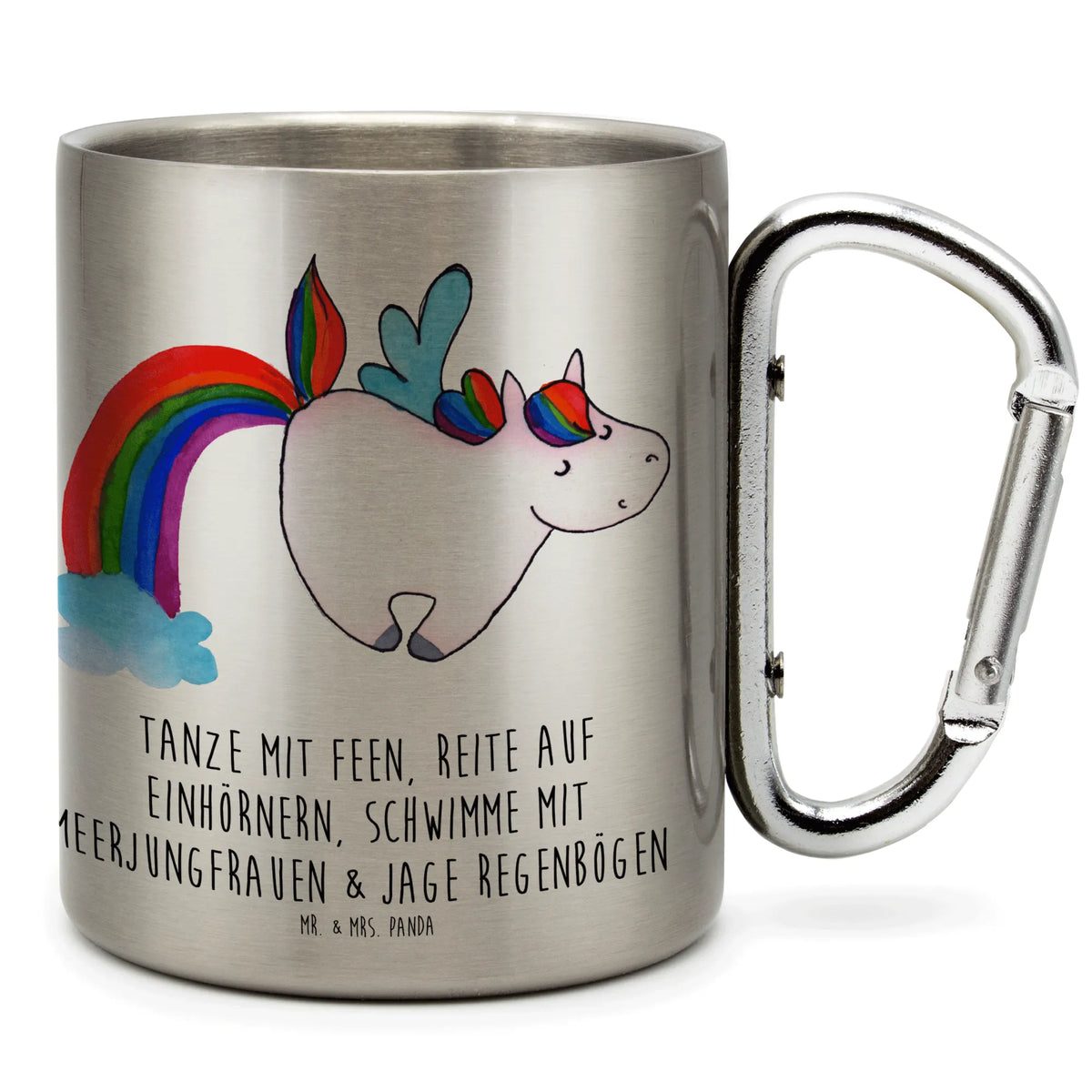 Kubek ze stali nierdzewnej jednorożec Latający koń karabiner tasse, Campingbecher, motivbecher, Trinkbecher Metall, edelstahl reisebecher, wandertasse, Kaffeebecher Edelstahl, wanderbecher, Edelstahlbecher, Teebecher, Teetasse, Becher Aus Edelstahl, Edelstahl-Thermobecher, Trinkbecher Edelstahl, Karabiner Becher, Isolierbecher Edelstahl, Isolierbecher, Edelstahltasse, karabinerbecher, spruchbecher, isoliertasse, thermotasse, Edelstahl-Isolierbecher, Campingtasse, Thermobecher Edelstahl, Edelstahl Trinkbecher, Reisebecher, Thermobecher, Metallbecher, Unicorn, Einhorn, Einhörner, Einhorn Deko, Glitzer, Realität, Spielen, Regenbogen, Erwachsenwerden
