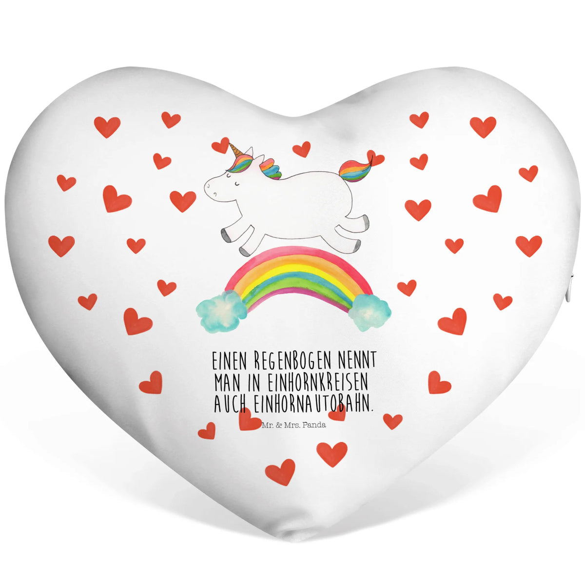 Heart cushion unicorn rainbow rainbow, unicorn highway, unicorn car, unicorn love, birthday present, expressway, unicornpower, gift