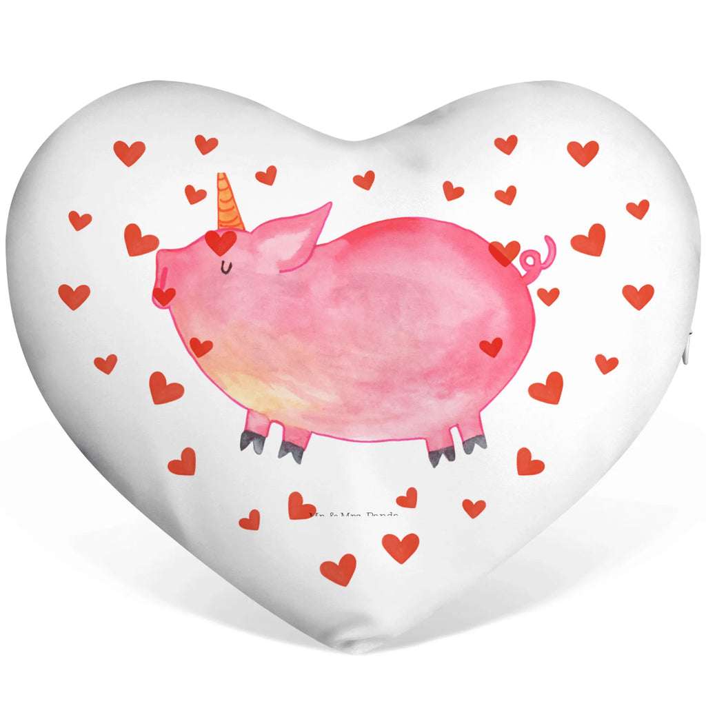 Poduszka w kształcie serca jednorożec świnia Jednorożec, jednorożce, dekoracje jednorożca, jednorożec