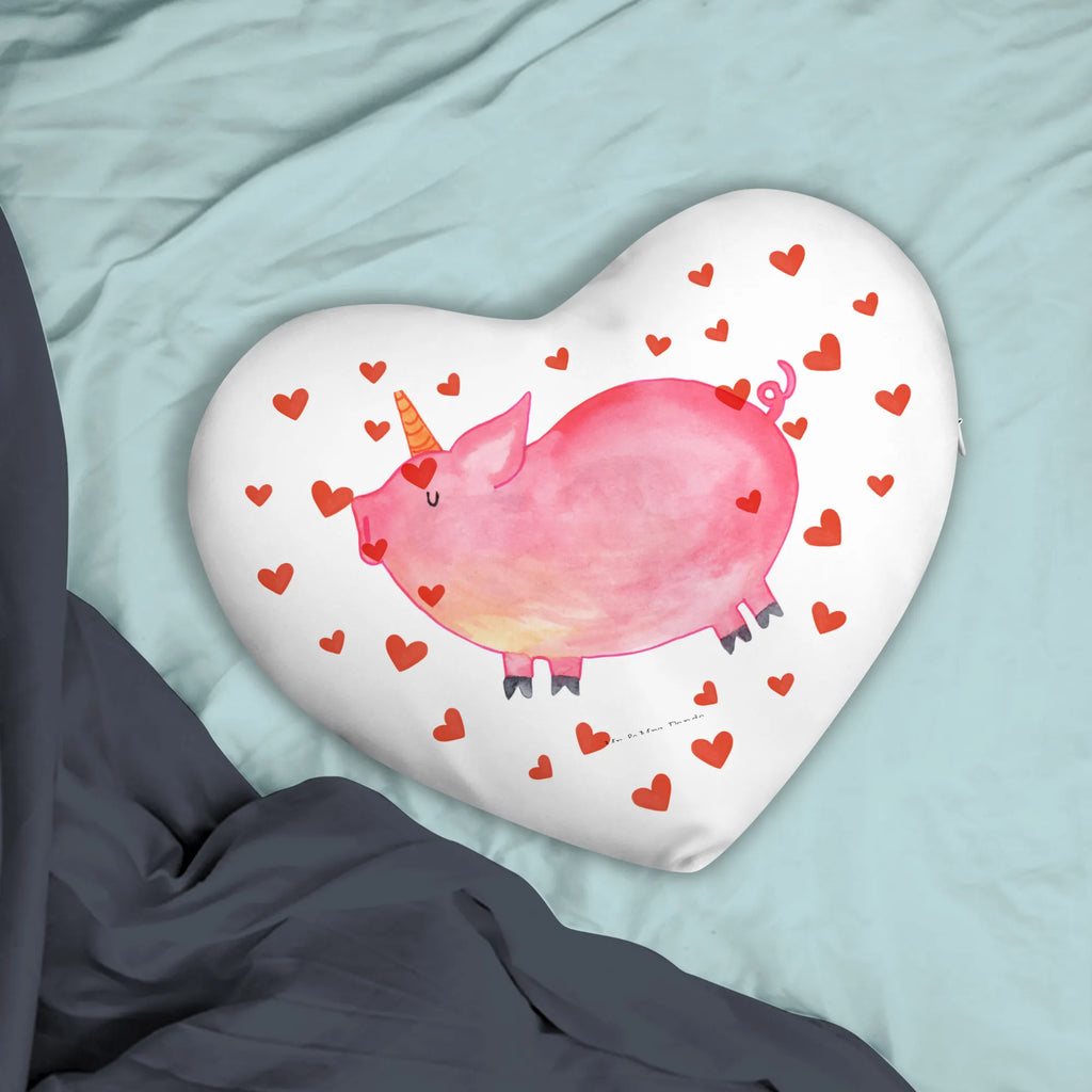 Poduszka w kształcie serca jednorożec świnia Jednorożec, jednorożce, dekoracje jednorożca, jednorożec