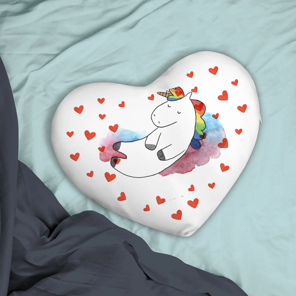 Heart cushion unicorn cloud 7 unicorn, unicorns, in love, Funny, people, gift, reality, faith, witty, Unicorn, smile