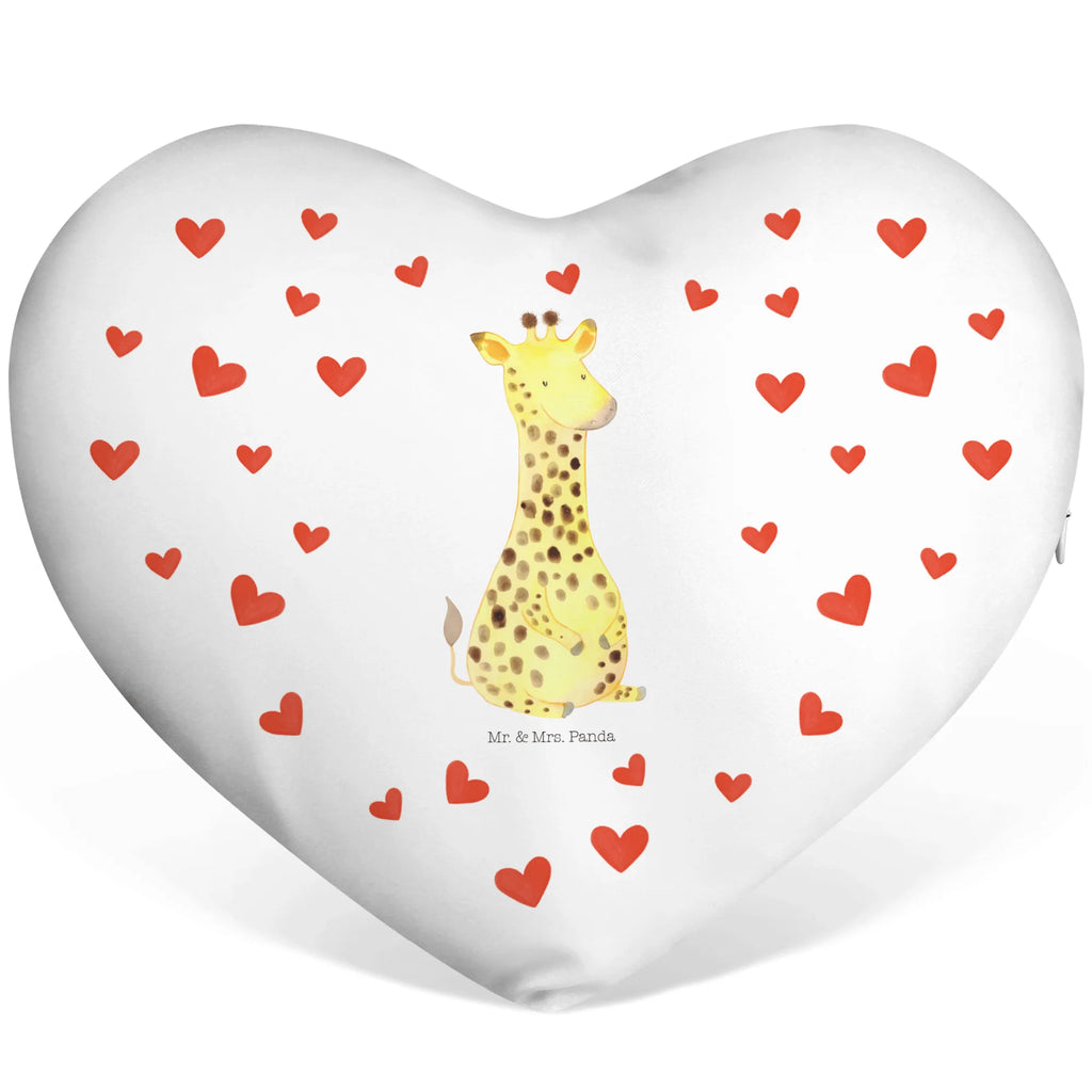Heart cushion giraffe Satisfied Africa, Happiness, Adventure, Giraffe