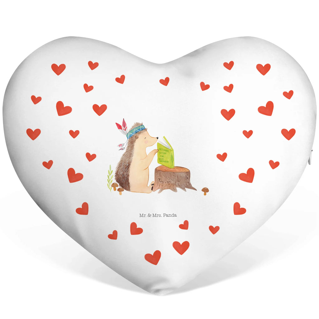 Poduszka w kształcie serca jeż Ozdoba z piór Waldtiere, zwierzęta