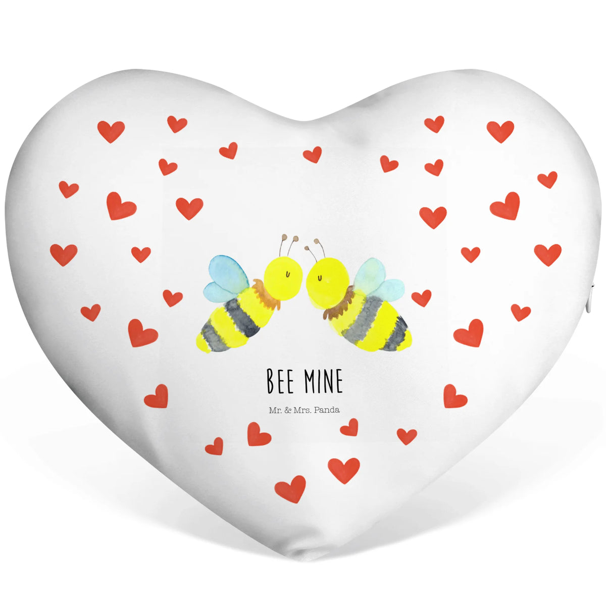 Heart cushion bee Love wasp, bumblebee