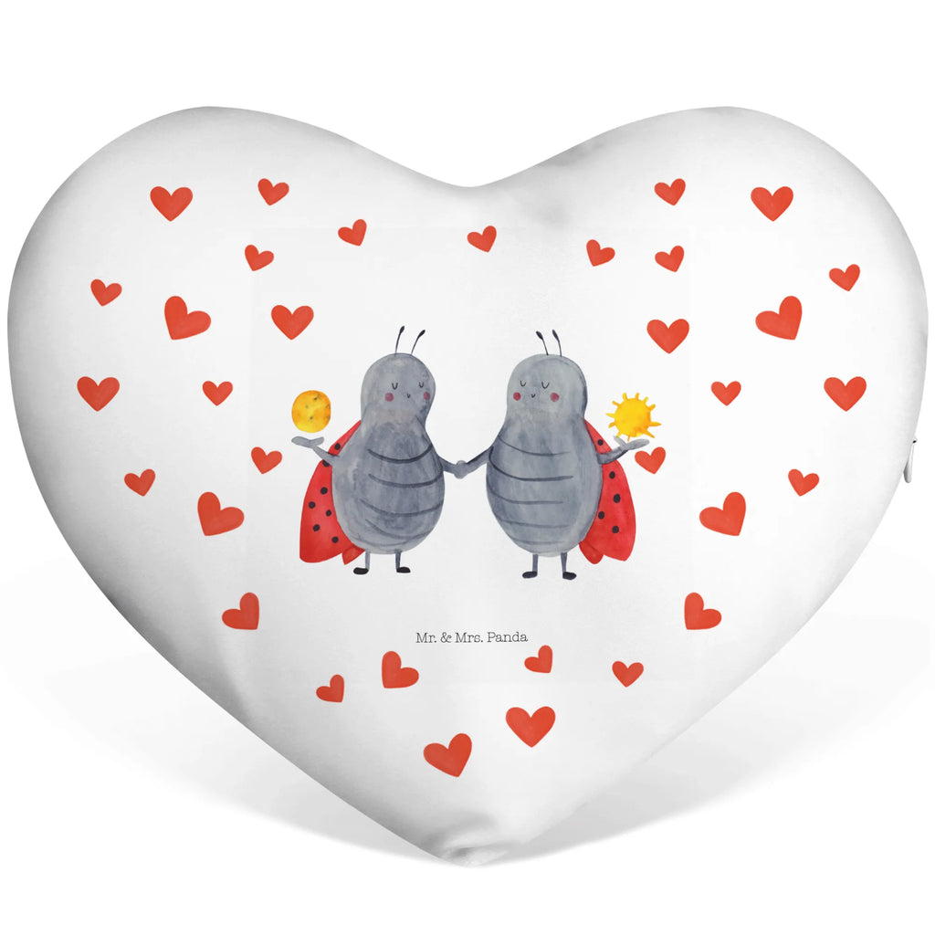 Heart cushion Star sign twin constellations, birthdays, astrology, zodiac, date of birth, month of birth, lucky beetle, twin gift, twin brother, birthday may, ladybird, gift may, gift june, twins, twin sister, twin zodiac sign