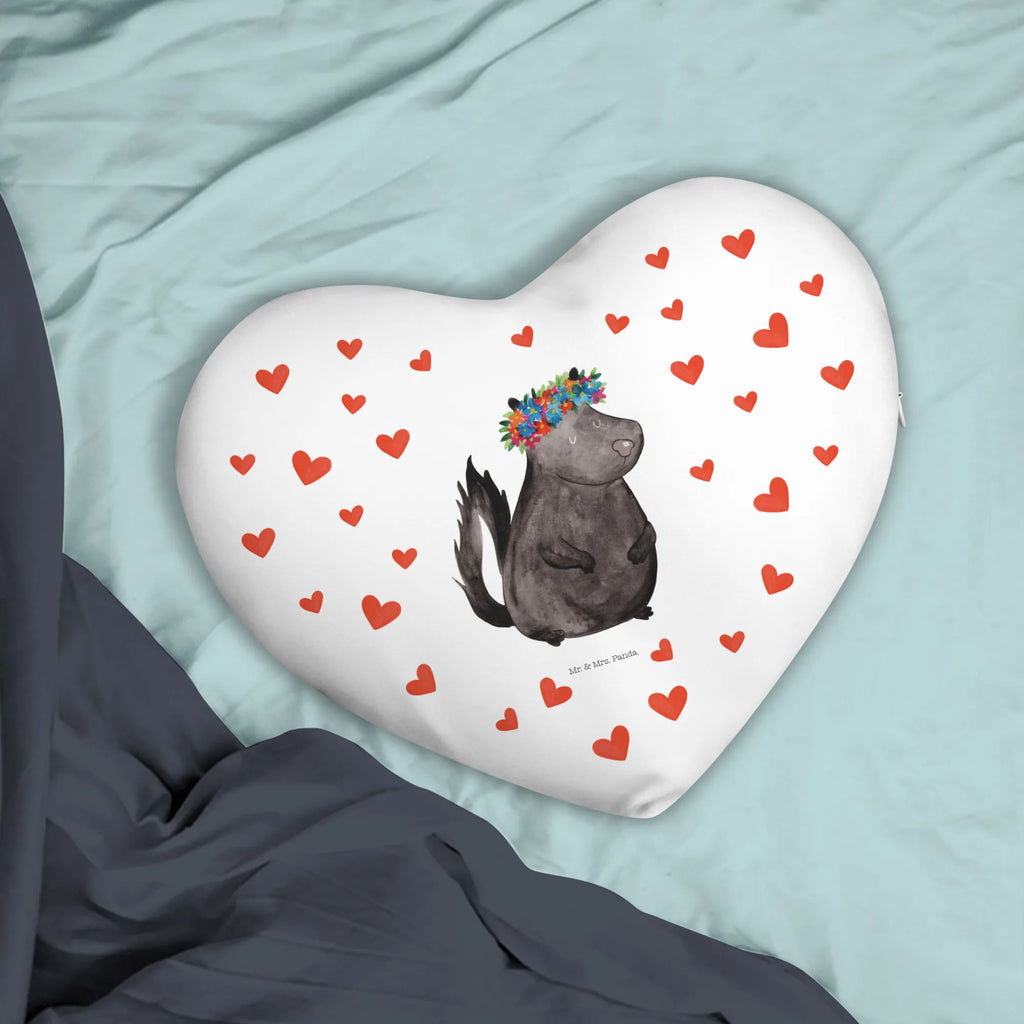 Heart cushion skunk Girl Skunk, Wild animal, Love, Yoga, Laugh, Namaste, Stinker, Live, Stinky, Predator