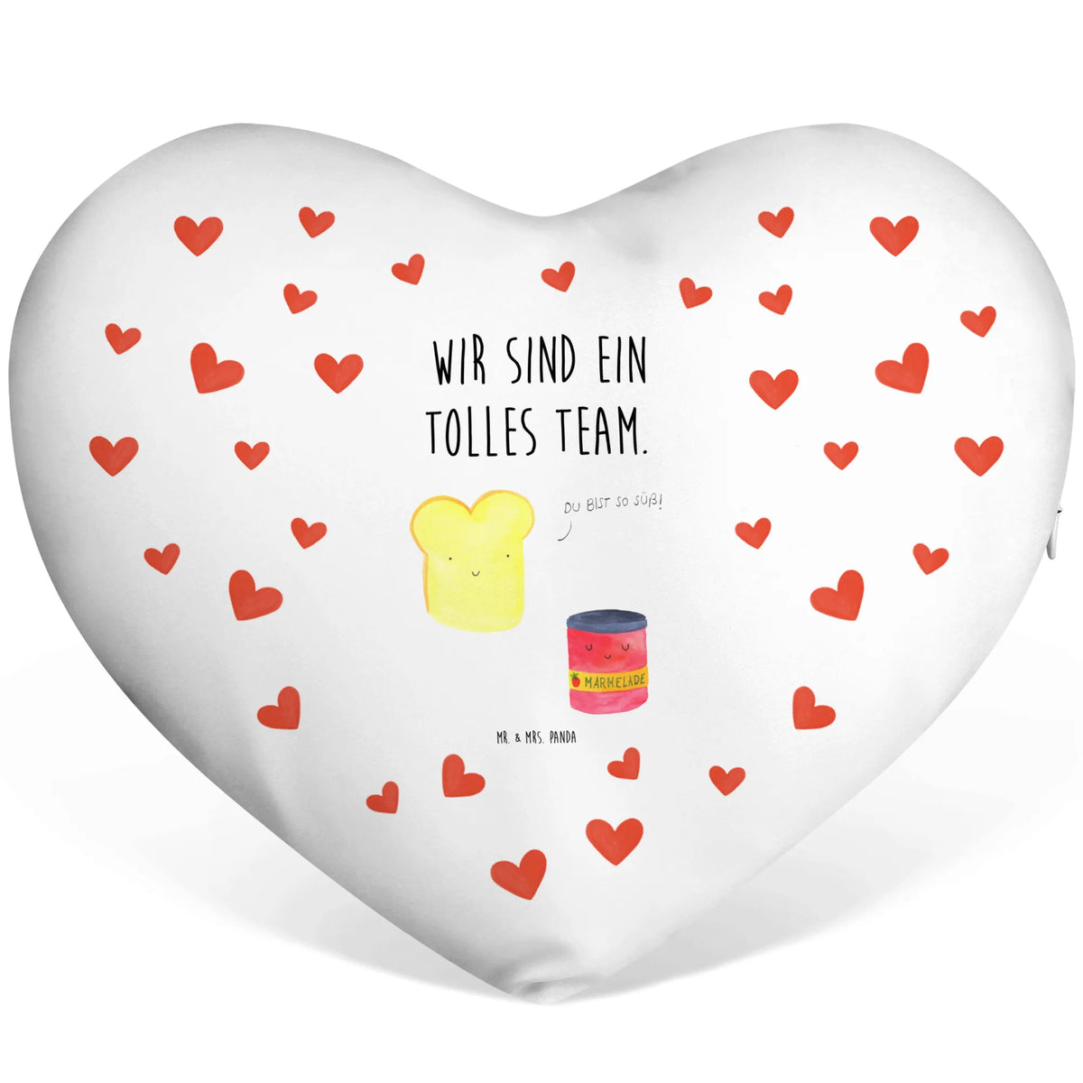 Heart cushion toast jam small animals, cute, funny, cute animal motives, hand drawn, small world, funny sayings, good mood, happy, gifts, gift ideas, special gifts, animal lover, card, kitchen decoration, kitchen saying, sweet, cute postcard, breakfast invitation, bread, dreamteam, Toast, jam, toast