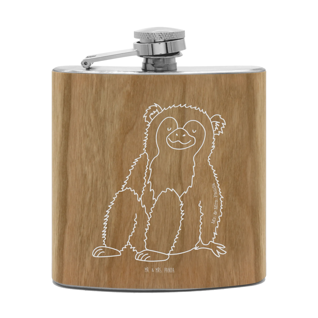 Hipflask Monkey Africa, love, self-confidence, selfcare, motivation, respect, self-love, monkey, monkeys, self-esteem