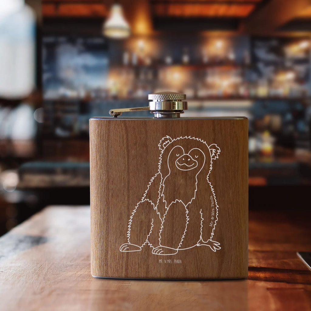 Hipflask Monkey Africa, love, self-confidence, selfcare, motivation, respect, self-love, monkey, monkeys, self-esteem