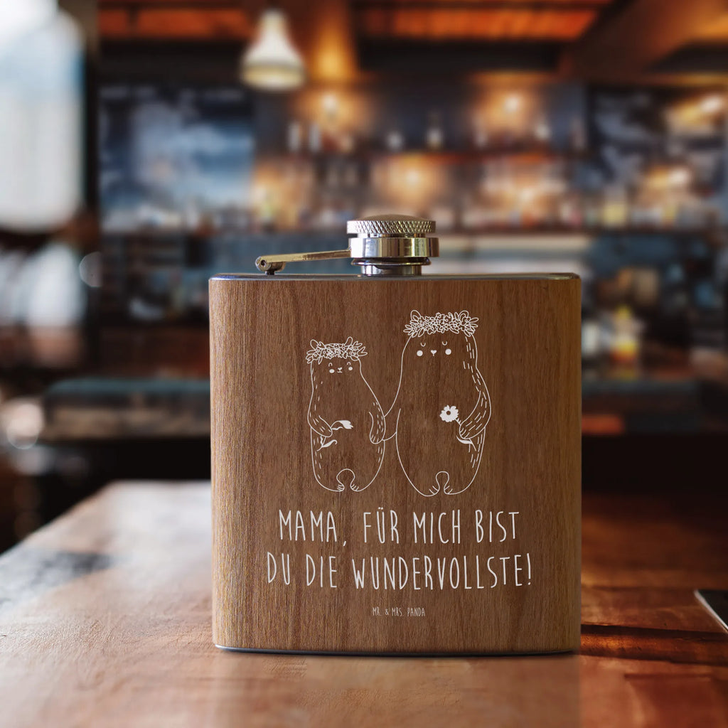 Hipflask Bears with flower crown Flachmann Mit Lederbezug, Flachmann 200 ml, Flachmann Robust, Flachmann Aus Zinn, Hip Flask, Flachmann Für Männer, Taschenflachmann, Flachmann Für Paare, Edelstahl-Flachmann, Flachmann Mit Trichter, Flachmann Als Gastgeschenk, Flachmann Für Frauen, Flachmann Für Wandern, Flachmann Für Reisen, Flachmann 250 ml, Schnapsflachmann, Flachmann Mit Gravur, Flachmann Aus Edelstahl, Flachmann Für Unterwegs, Whisky-Flachmann, Flachmann Für Trauzeugen, Spirituosen-Flachmann, Flachmann Personalisiert, Flachmann Mit Deckelverschluss, Metall-Flachmann, Flachmann Set, Flachmann Gravurbereit, Flachmann Aus Messing, Flachmann Klassisch, Flachmann Für Camping, Flachmann, Flachmann 6 oz, Flachmann Geschenk, Flachmann Rutschfest, Flachmann Mit Motiv, Flachmann Aus Kupfer, Flachmann Geschenkidee, Flachmann Leicht, Flachmann Modern, Familie, Vatertag, Muttertag, Bruder, Schwester, Mama, Papa, Oma, Opa, Mami, Vorbild, Bären, Lieblingsmensch, Mutti, Kind, Geschenk Mama. Muttertag, beste Mutter, Mutter, Tochter, Family, weltbeste Mama, Töchter, Kinder, Lieblingsmama, Bär