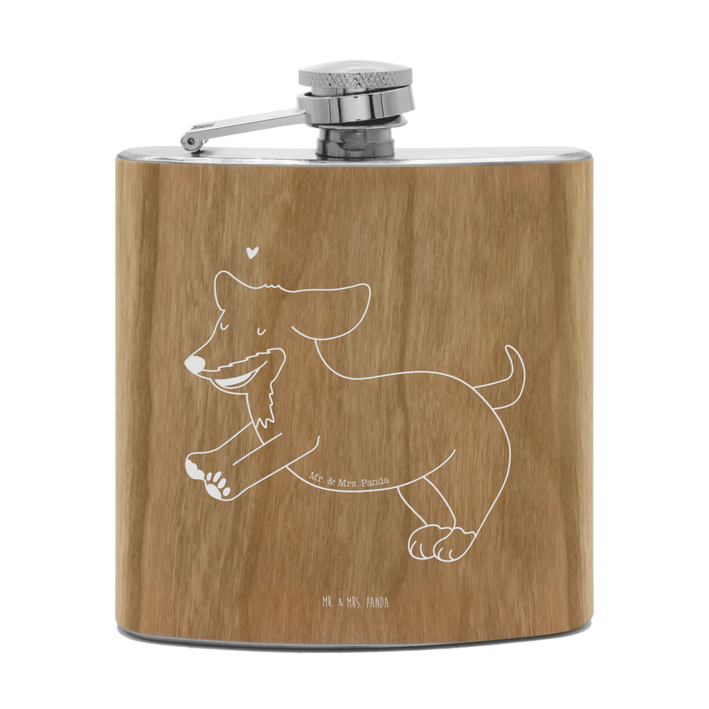 Hipflask Dog dachshund dog, mutt, hound, woof, dog mama, dog breed, love dogs, love for dogs, dog decorative items, bag with dog print, funny gifts for dog owners, what do you give a dog lover, Christmas gifts for dogs, gifts for dogs, dog sayings, happy dog, dogs, basset hound, dachshund