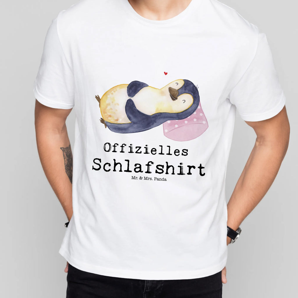 T-shirt Sleep Shirt Penguin Sprüche, T-Shirt, Jubiläum, Shirt, Schlafshirt, Damen, T-Shirt mit Spruch, Frauen, Lustiges T-Shirt, Geburstag, Party, Herrn, Junggesellenabschied, Männer, Tshirt, Nachthemd, Pinguin