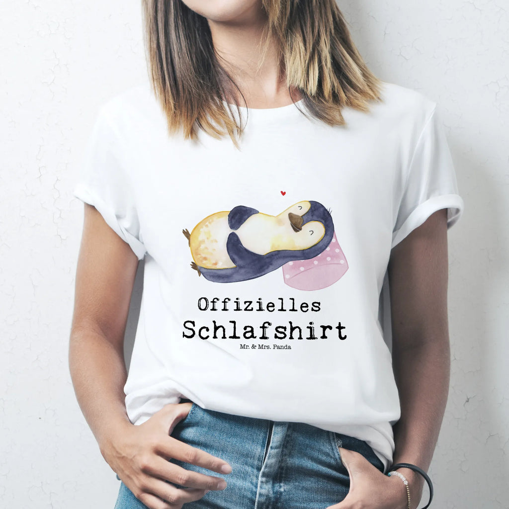 T-shirt Sleep Shirt Penguin Sprüche, T-Shirt, Jubiläum, Shirt, Schlafshirt, Damen, T-Shirt mit Spruch, Frauen, Lustiges T-Shirt, Geburstag, Party, Herrn, Junggesellenabschied, Männer, Tshirt, Nachthemd, Pinguin