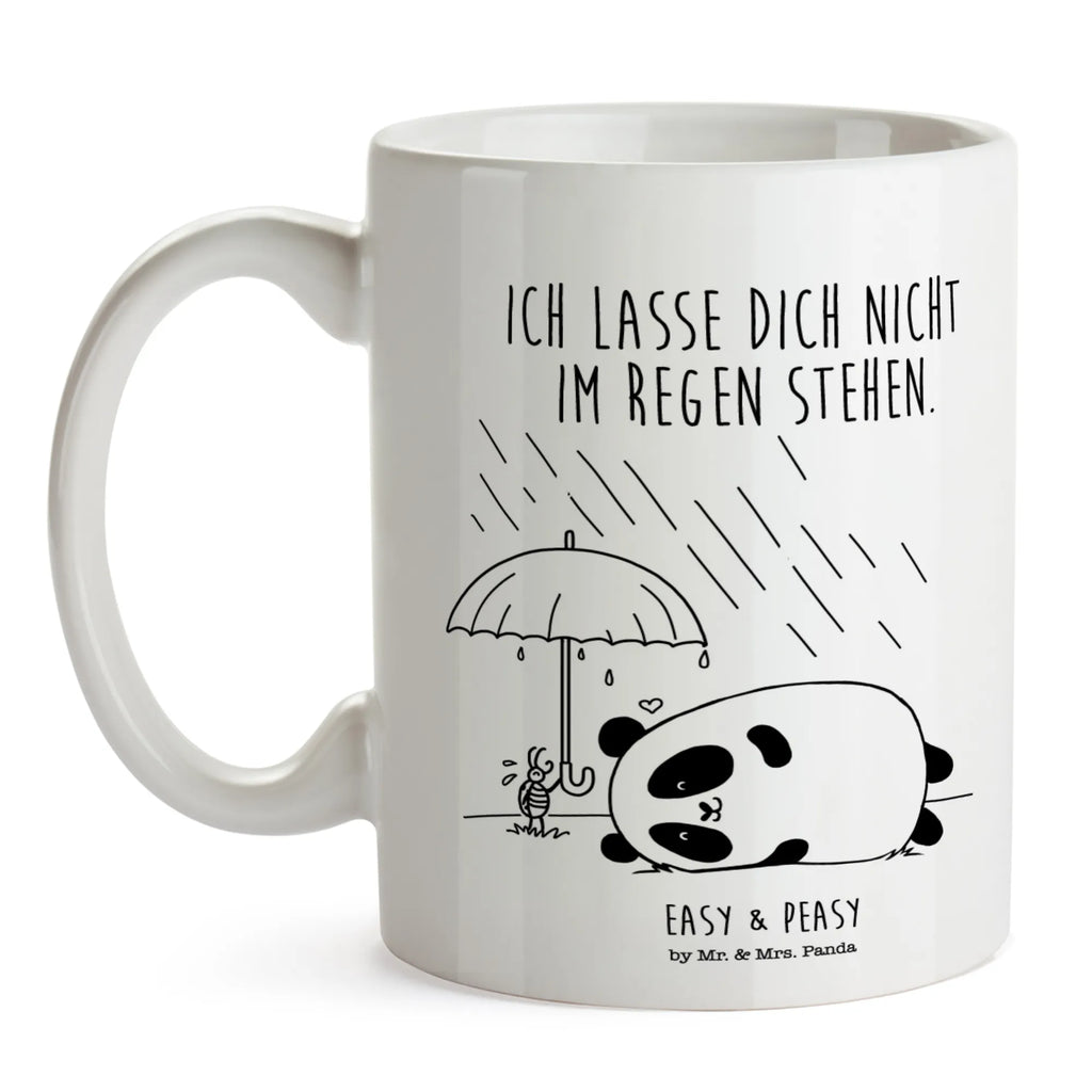 Tasse Easy & Peasy Freundschaft Tasse, Keramiktasse, Kaffeetasse, Bürotasse, Tasse mit Motiven, Tasse mit Zitaten, Teetasse, Porzellantasse, Geschenktasse