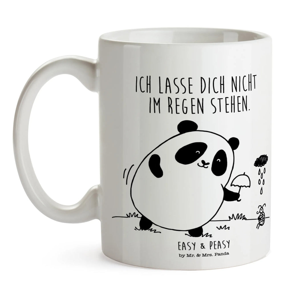 Tasse Easy & Peasy Zusammenhalt Bürotasse, Geschenktasse, Keramiktasse, Tasse mit Motiven, Teetasse, Tasse, Porzellantasse, Kaffeetasse, Tasse mit Zitaten