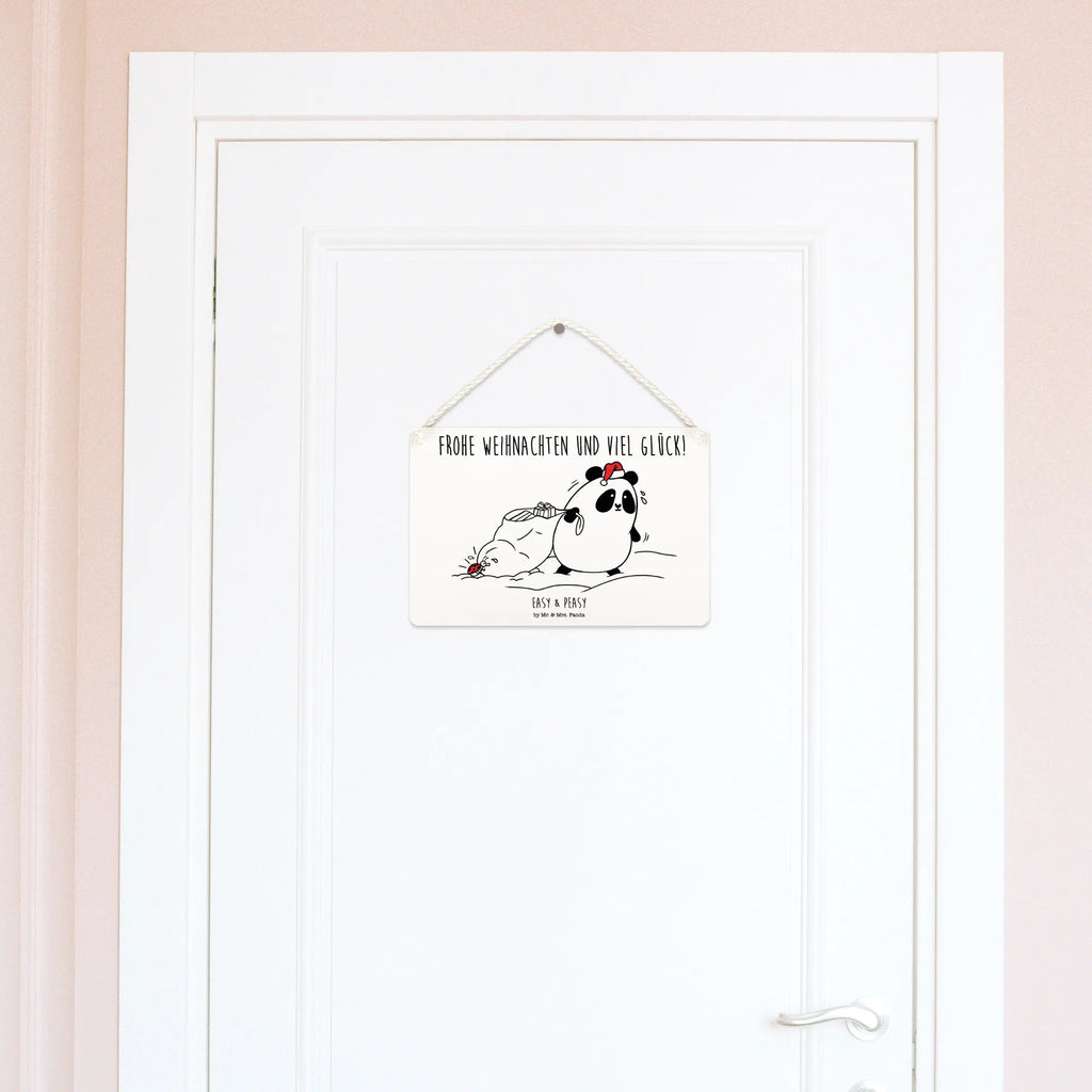 Dekoracyjny znak Panda Boże Narodzenie Motivschild, Deko Wandtafel, Spruchschild, Dekoschild, dekotafel, wandtafel, Türschild Familie, Deko Schild, Schild, wandhänger, Holztafel, Badschild, holzbild, dekoschilder, Schild mit Spruch, Türschild, hängeschild, Küchenschild, sprüche schild, Holzschild, Wandschild, dekoration schild