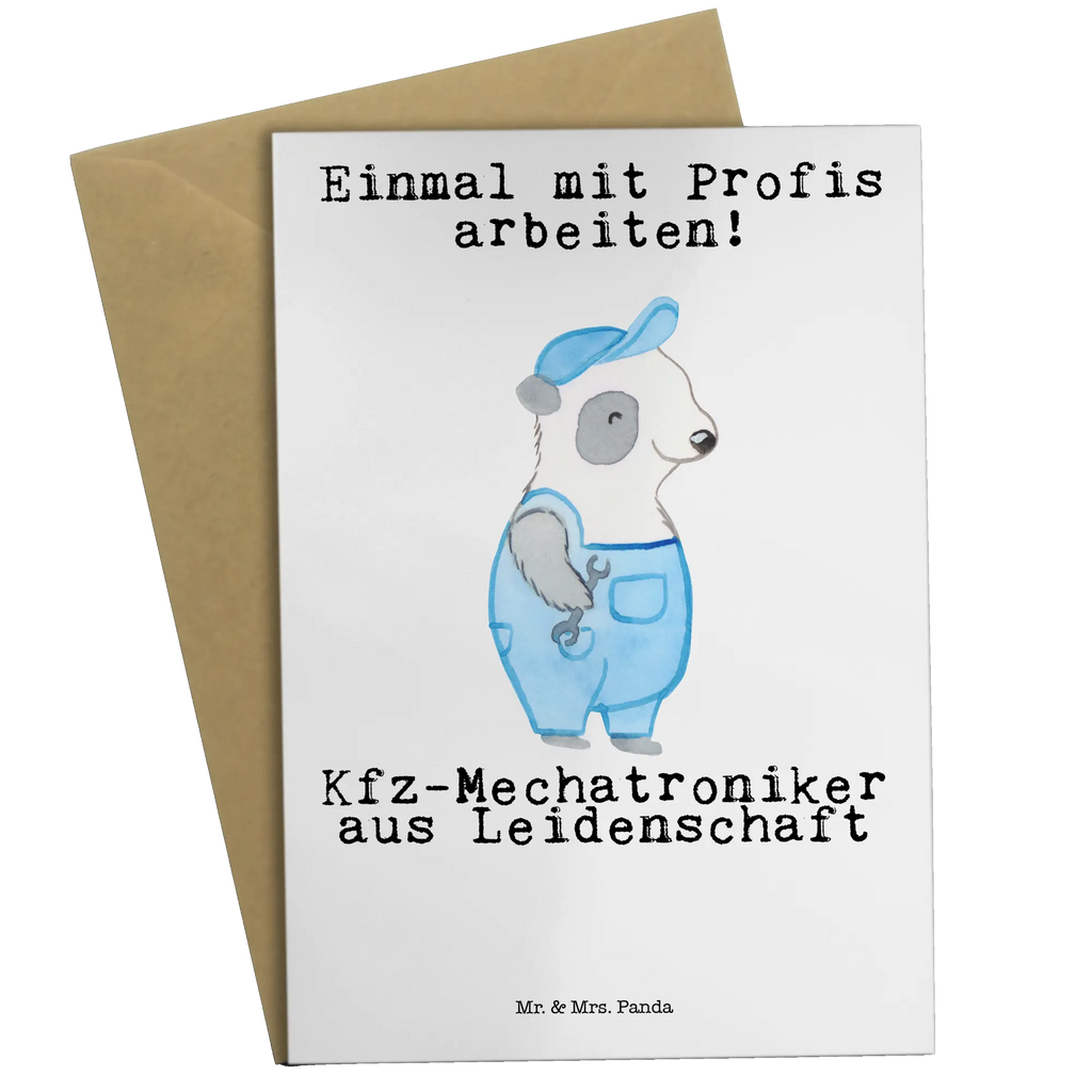 Greetings card Automotive Mechatronics Technician passion wedding card, greeting card, birthday card, folding card, invitation card, gift, gift idea, best, farewell gift, passing exam, anniversary, retirement, promotion, job start, sayings, funny, profession