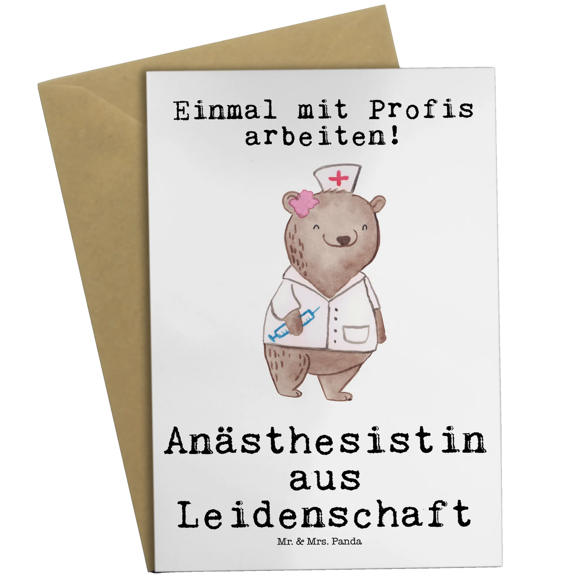 Greetings card anesthesiologist Passion wedding card, invitation card, greeting card, folding card, birthday card, gift, gift idea, best, farewell gift, passing exam, anniversary, retirement, promotion, job start, sayings, funny, profession