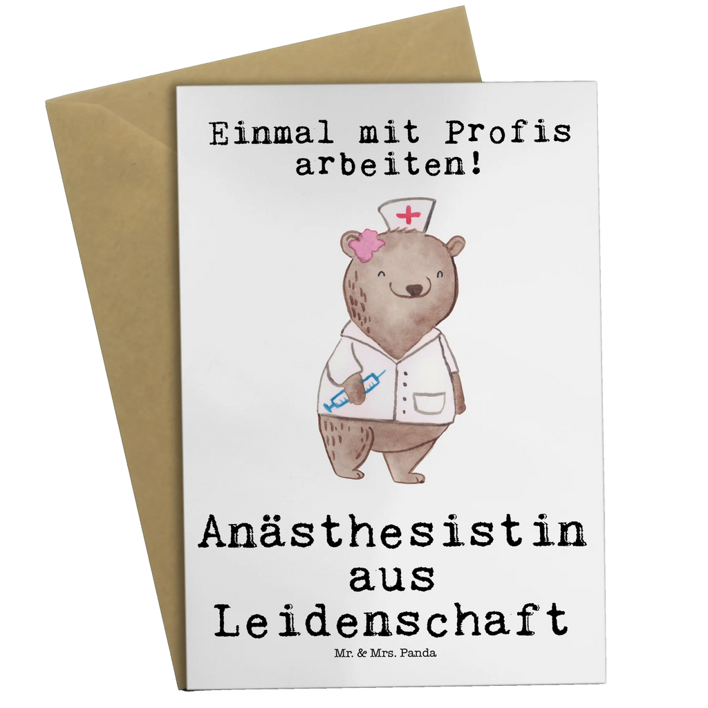 Kartka okolicznościowa anestezjolog Pasja Zawód, Wykształcenie, Jubileusz, Pożegnanie, Emerytura, Kolega, Koleżanka, Prezent, Dawać, Pracownik, Współpracownik, Firma, Dziękuję, Dziękuję bardzo