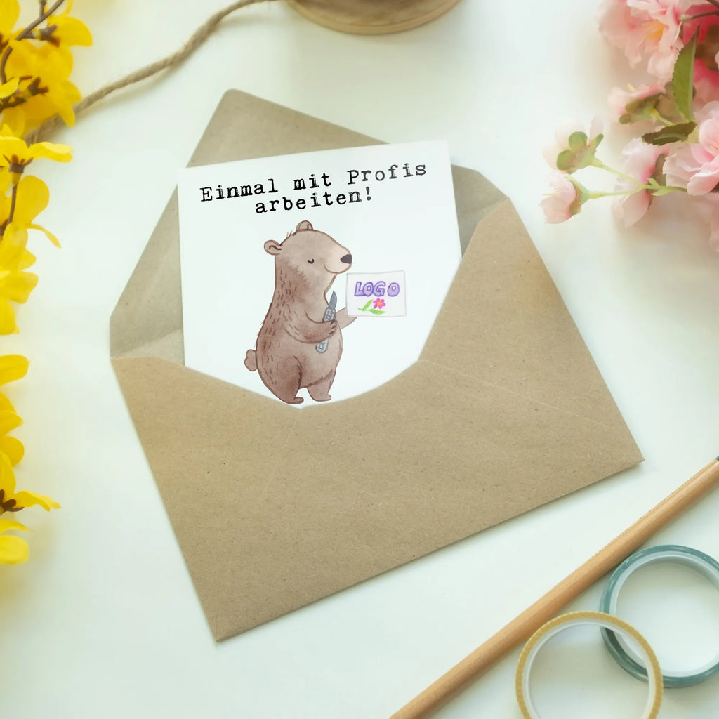 Greetings card Visual Marketing Designer Passion folding card, greeting card, birthday card, invitation card, wedding card, gift, gift idea, best, farewell gift, passing exam, anniversary, retirement, promotion, job start, sayings, funny, profession