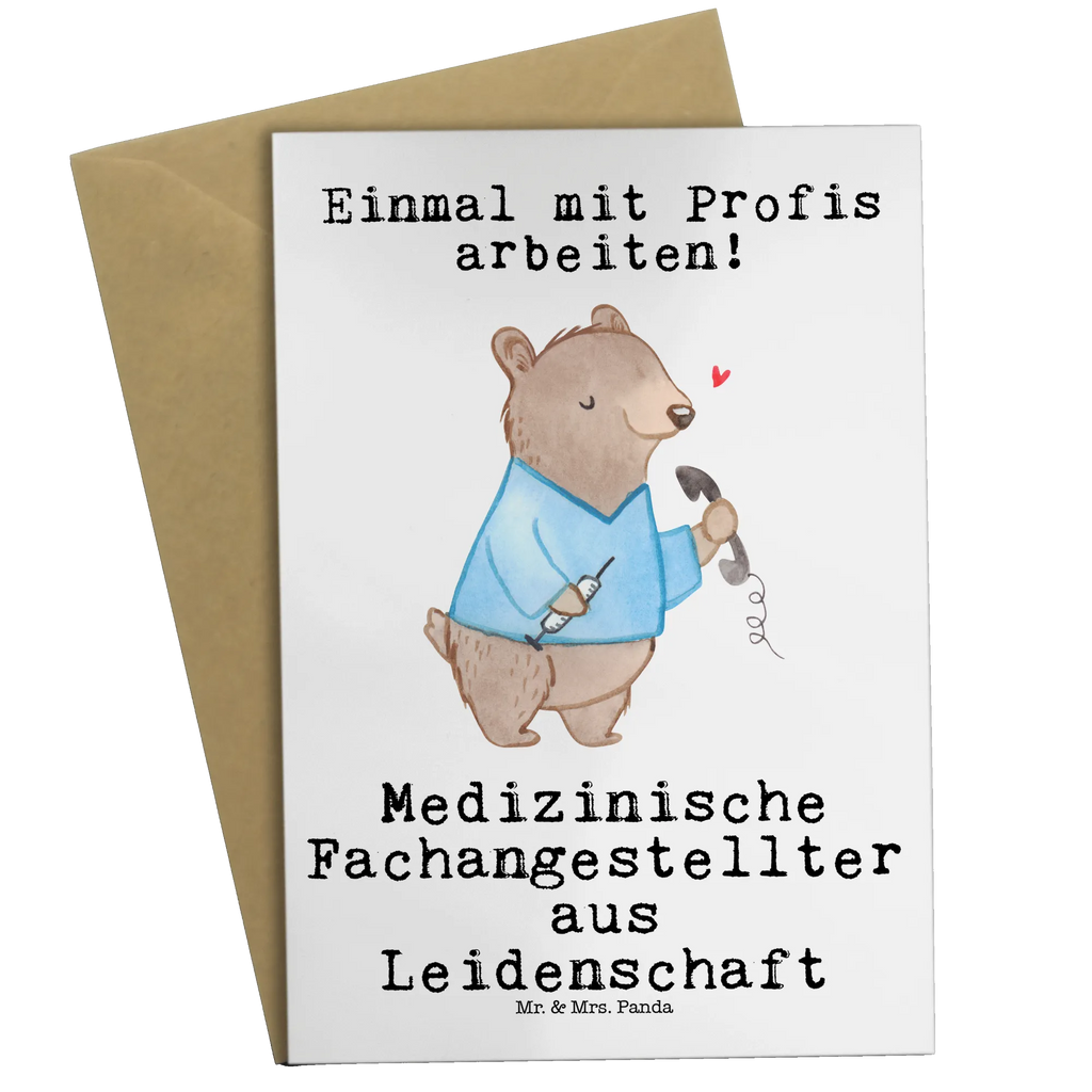 Greetings card Medical Assistant Passion wedding card, birthday card, greeting card, invitation card, folding card, gift, gift idea, best, farewell gift, passing exam, anniversary, retirement, promotion, job start, sayings, funny, profession