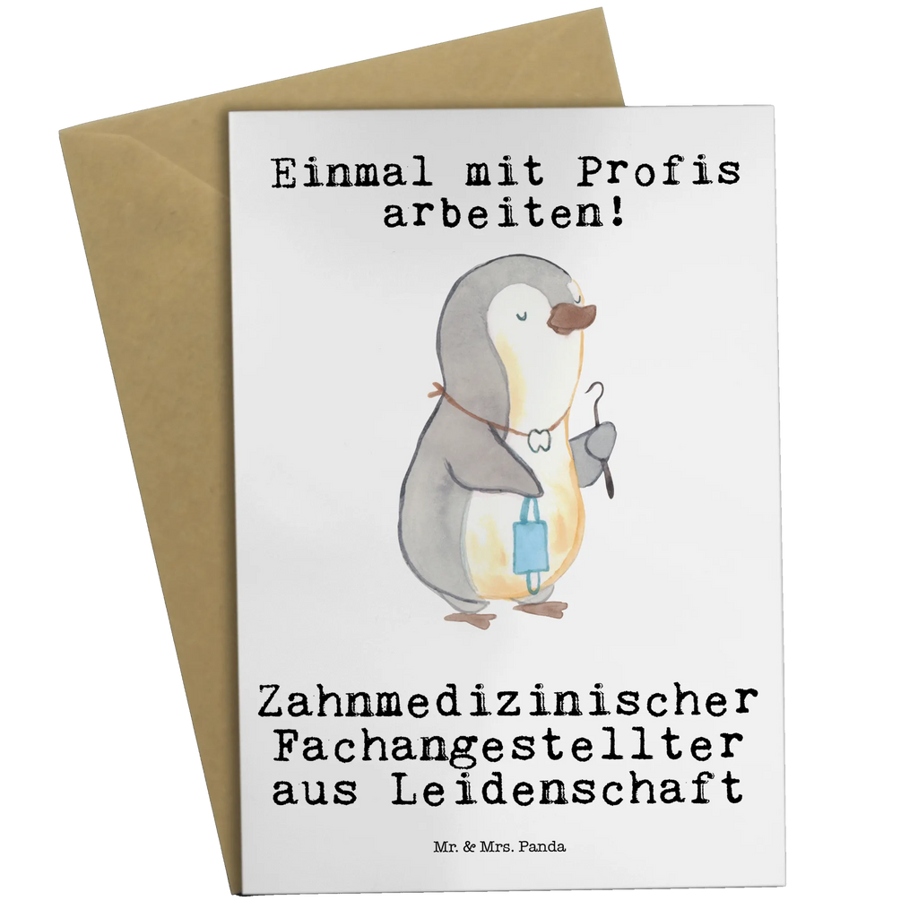 Greetings card Dental Assistant Passion folding card, birthday card, wedding card, invitation card, greeting card, gift, gift idea, best, farewell gift, passing exam, anniversary, retirement, promotion, job start, sayings, funny, profession