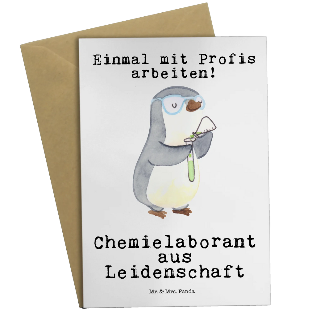 Greetings card Chemical laboratory technician Passion birthday card, greeting card, wedding card, folding card, invitation card, gift, gift idea, best, farewell gift, passing exam, anniversary, retirement, promotion, job start, sayings, funny, profession