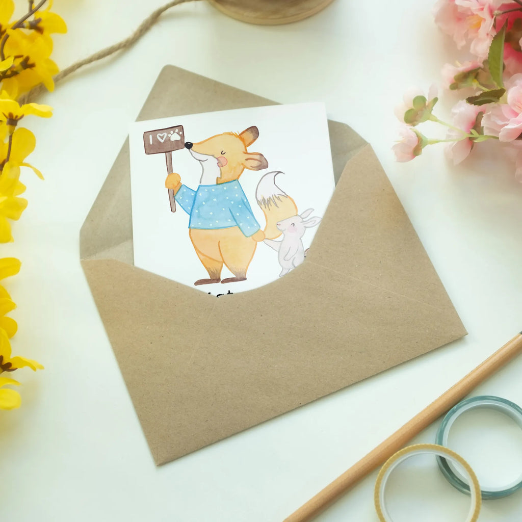 Greetings card Animal Protector heart invitation card, greeting card, wedding card, folding card, birthday card, gift, gift idea, best, farewell gift, passing exam, anniversary, retirement, promotion, job start, sayings, funny, profession