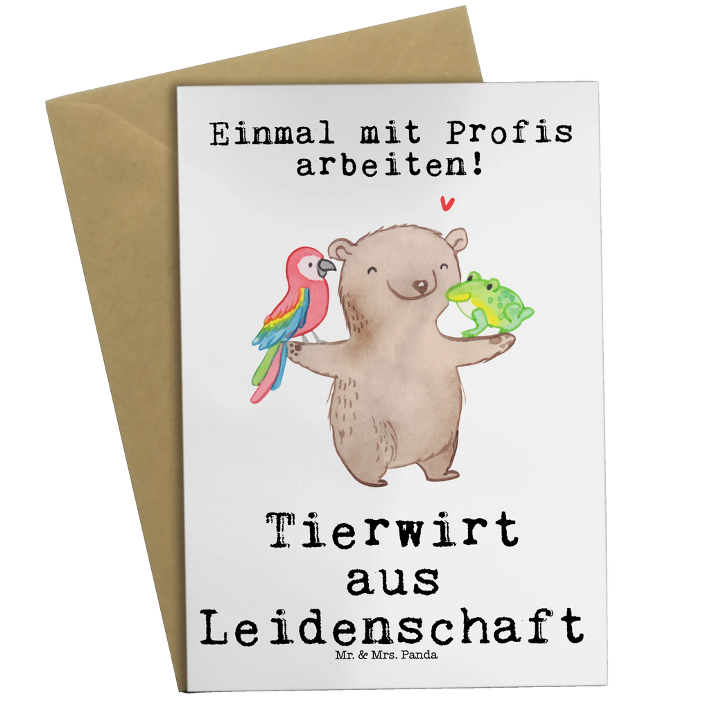 Grußkarte Tierwirt aus Leidenschaft Einladungskarte, Klappkarte, Grußkarte, Geburtstagskarte, Glückwunschkarte, Karte, Hochzeitskarte, Ansichtskarten, Beruf, Ausbildung, Jubiläum, Abschied, Rente, Kollege, Kollegin, Geschenk, Schenken, Arbeitskollege, Mitarbeiter, Firma, Danke, Dankeschön, Landwirt; Bauer, Bauernhof, Tierwirt, Agronom, Farmer